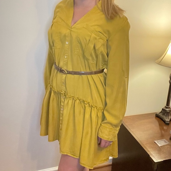 Zara Ruffle Tunic Dress - Picture 2 of 3